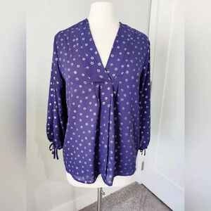 Collective Concepts Blue Blouse